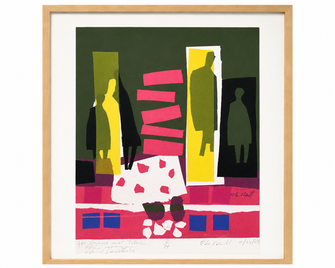 Lloyd McNeill Serigraph, 1969