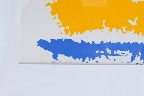 Corita Kent, Love the Moment. Serigraph, editioned 2/200