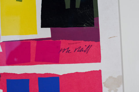 Lloyd McNeill  Serigraph, 1969