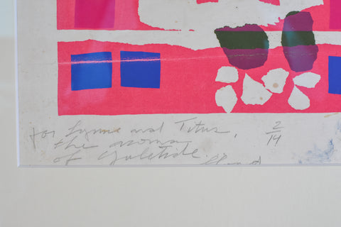 Lloyd McNeill  Serigraph, 1969